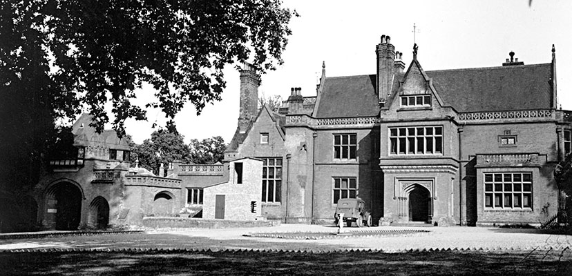 Holmewood House, Holme, UK, served as the officer’s quarters and planning facility for Area H.