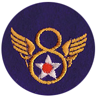 8th U.S. Army Air Force patch