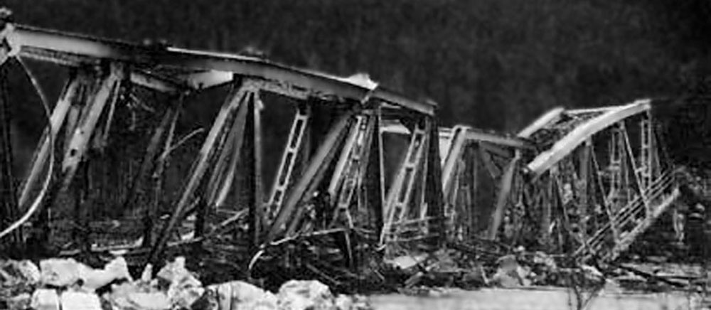 Since bridges were part of the German strategic defense, they were usually well defended and blown by their engineers after the armored units withdrew across them.