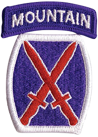 10th Mountain Division SSI