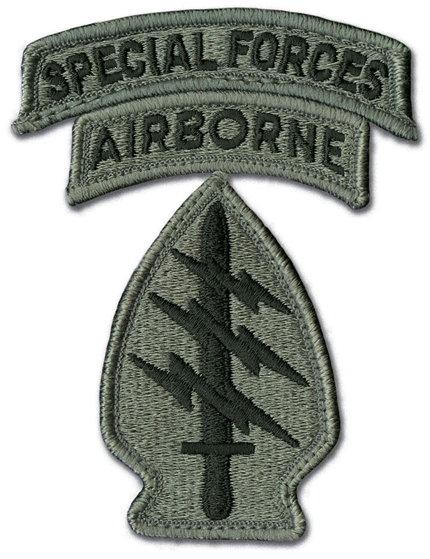 Green Beret US Army 7th Special Forces Group Airborne MEDIC Patch on eBid  United States