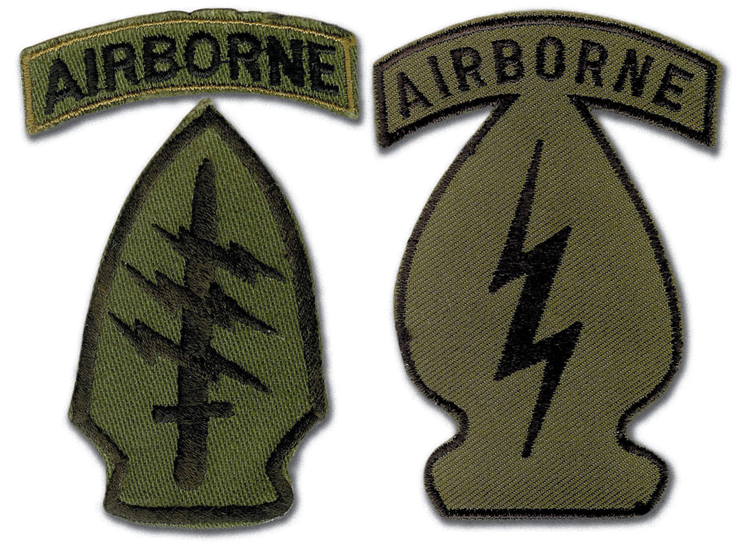 Aufnäher Airborne US Army Special Forces Patch Luftwaffe Air Force