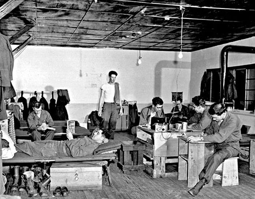 Bunk Area in 1st L&L Billets