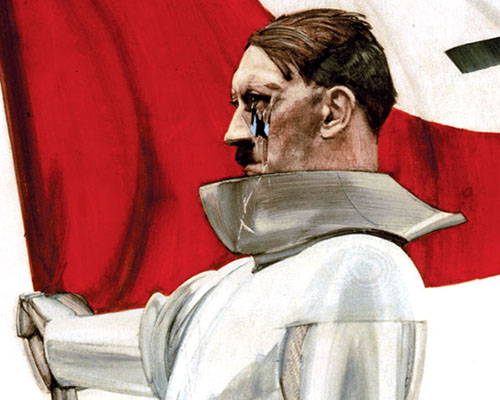 Hubert Lanzinger&rsquo;s allegorical portrait &ldquo;The Standard Bearer&rdquo;