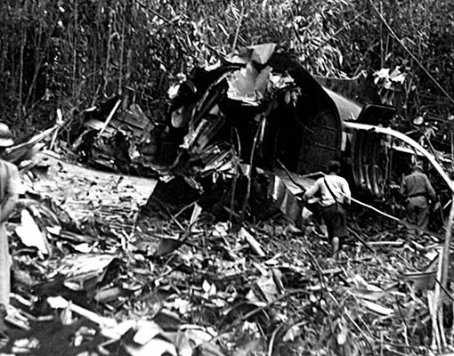 On 18 January 1944, three C-47s of the 10th USAAF 2nd Troop Carrier Squadron (TCS) were shot down, and seventeen airmen and six OSS personnel killed. One of the crashed C-47s was located by Detachment 101 agents. Although inactivated in December 1945, the 2nd TCS was reactivated as the 2nd Airlift Squadron at Pope Air Force Base (AFB), NC, on 1 June 1992. It is still based at Pope AFB.
