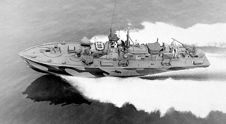 The Navy’s Patrol Torpedo (PT) boats were the primary vessel used to insert Alamo Scout teams.