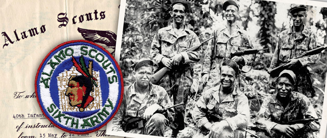 McGowen Team after the 1st Alamo Scout mission, the reconnaissance of Los Negros Island, New Guinea.