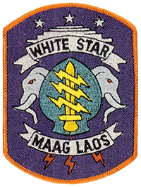White Star MAAG Laos Patch