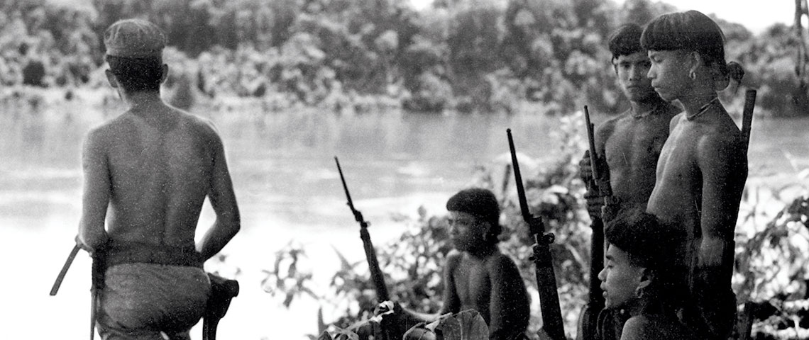 Indigenous Kachin guerrillas