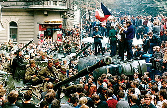 In the 1960s, cracks began to appear in the monolithic Soviet bloc when Alexander Dubček presented a less repressive regime in Czechoslovakia. The “Prague Spring” was ruthlessly suppressed by the Soviet Army in 1968.