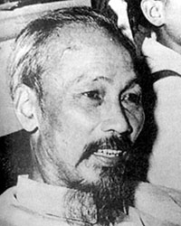 Ho Chi Minh was the Communist revolutionary who founded the Viet Minh independence movement in Vietnam during World War II.