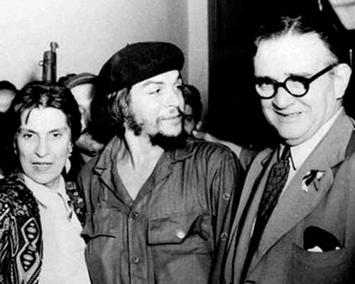 Che Guevara’s parents, Celia de la Serna and Ernesto Guevara Lynch, visited him in Havana shortly after the revolution succeeded.
