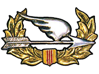 Vietnamese Ranger Beret Badge