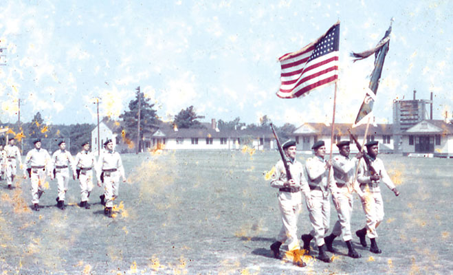 COL Blackburn’s change of command 10 August 1960 on Smoke Bomb Hill, Fort Bragg, NC, was the only time he authorized the wear of Green Berets.