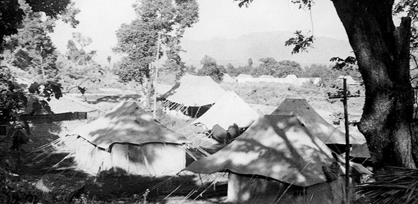 Camp Ritchie, near Cox’s Bazar in modern-day Bangladesh (then India), was named for OG Captain Dolan S. Ritchie, who had been killed in a training accident in Ceylon. It was the first base for the Detachment 404 Arakan Field Unit.