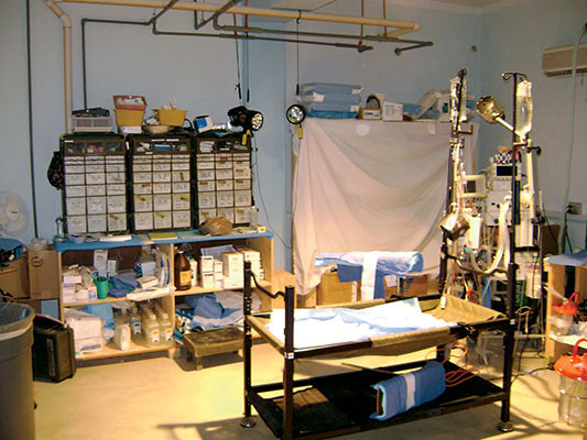 The operating room