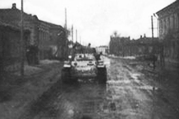 Martin Urich with the Panzers in Poland after withdrawing from Russia.