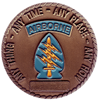 77th Special Forces Group (ABN) Challenge Coin