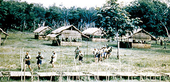 A typical battalion or company patrol base outside Nha Trang.