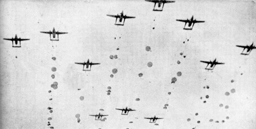 The Sukch’on/Sunch’on parachute assault was the first time that C-119s were used for a combat parachute operation. They dropped a total of four thousand troops and six hundred tons of supplies that day.