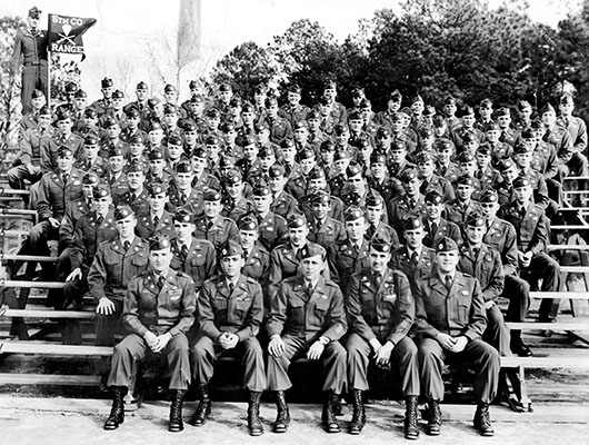 The 5th Ranger Infantry Company (Airborne) at Fort Benning, Georgia, 1950/51.