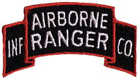 Airborne Ranger Infantry Company Scroll
