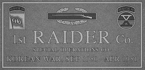 GHQ Raider Monument