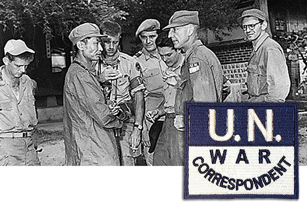 The UN Press Camp contained Allied civilian press reporters, military correspondents from <i>Stars and Stripes, Pacific,</i> command PIO representatives, and unit news personnel.