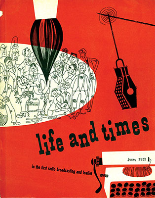 Cover of 1st RB&L Life and Times 1952.