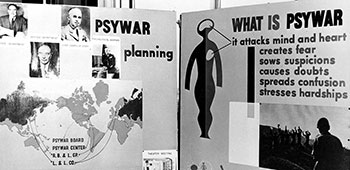 Psywar Planning Display, Tokyo, 1952.