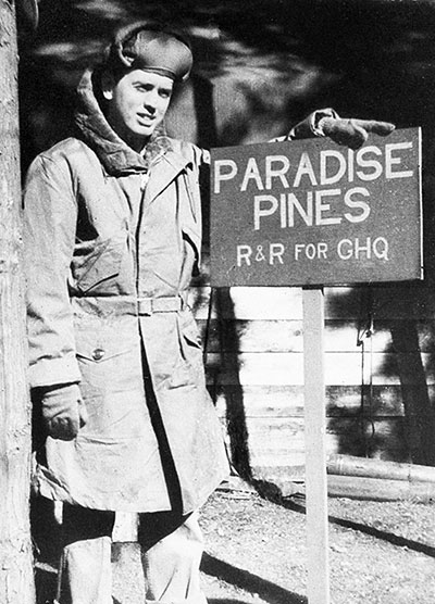 “Paradise Pines” was the billet area of the 4th MRBC detachment at <i>Radio Pusan</i> (Fall 1951).