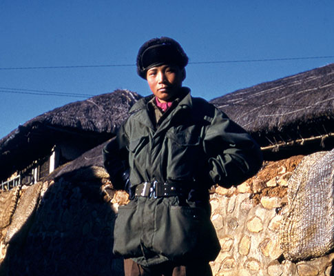 North Korean guerrilla leader, 1953