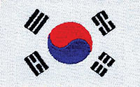 Republic of Korea Flag Uniform Patch