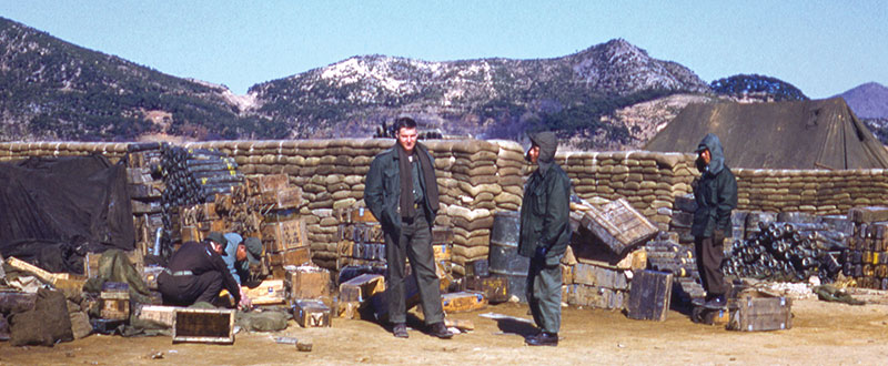 A WOLFPACK guerrilla ammunition dump (1953)