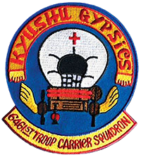 Pocket patch of USAF 21st Troop Carrier Squadron