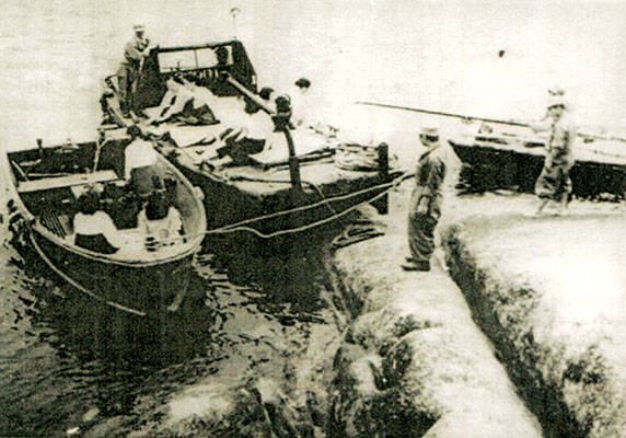 Yo-do ‘marina’ harbored a number of CCRAK Q-boats.