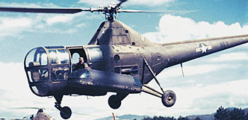 3rd RS H-5 Dragonfly helicopter