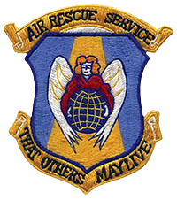 U.S.A.F. Air Rescue Service Pocket Insignia