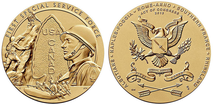 Medal, front and back