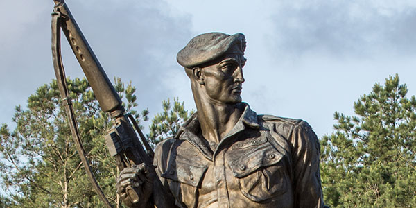 Special Forces Soldier Statue