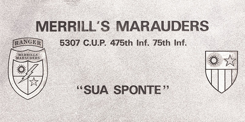 Merrill’s Marauders - WWII