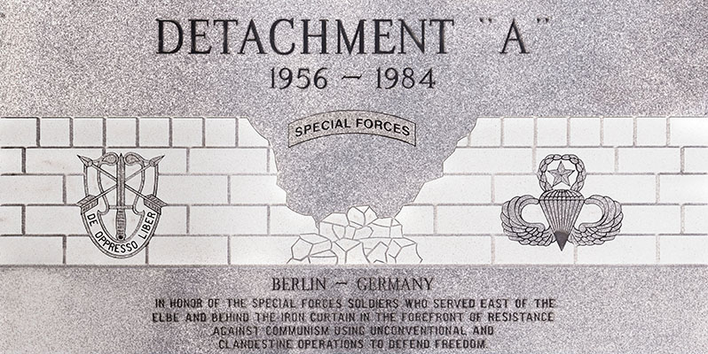 Detachment A, Berlin Brigade - Cold War