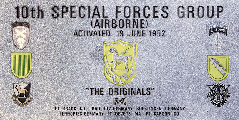 10th Special Forces Group - 1952-Present