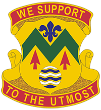 528th Support Battalion Distinctive Unit Insignia (DUI)