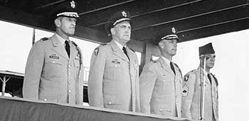 1957: Military parade