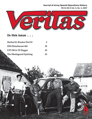 Veritas Issue v3n2, 2007