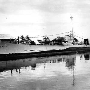 S-48, 'ghost fleet' used to test underwater techniques post-WWII.