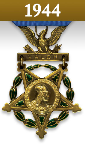 Current Army Medal of Honor, 1944
