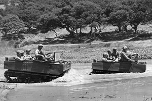 M29 Weasel at Fort Ord 1944.